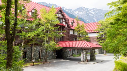 上高地帝国ホテルにて高級カレーライスランチ　Luxury Curry at Imperial Hotel Kamikochi