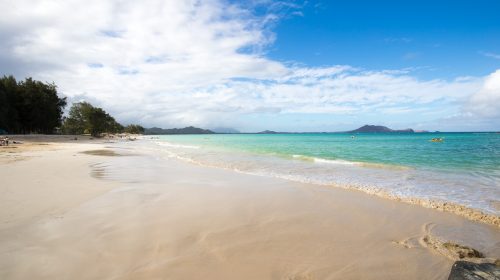 ハワイ旅行記2017その14　アクセス良好のカイルアビーチ　Hawaii Trip 2017 Kailua Beach