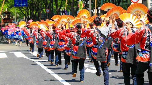 青葉まつりのすずめ踊りと祭囃子は5月に東北・仙台を訪れる際には必ず見たいイベント！　 Sendai Aoba Festival Suzume Odori