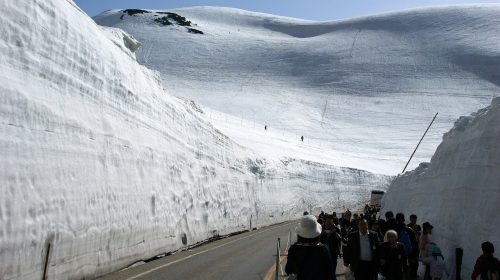 立山黒部アルペンルートの絶景写真