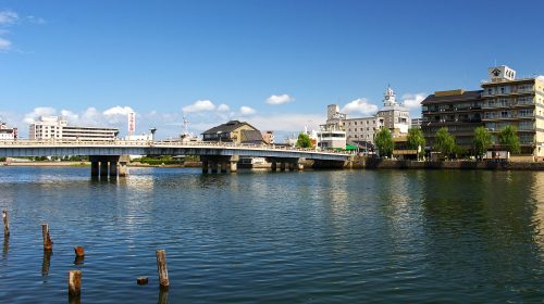 大橋川の絶景写真
