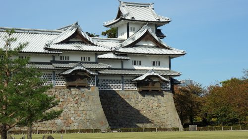 金沢城の絶景写真