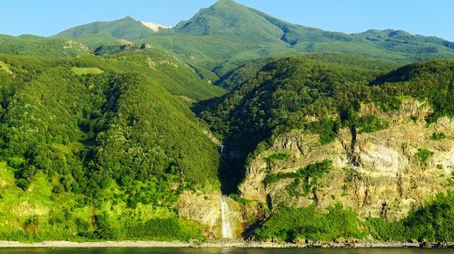 知床硫黄山の絶景写真