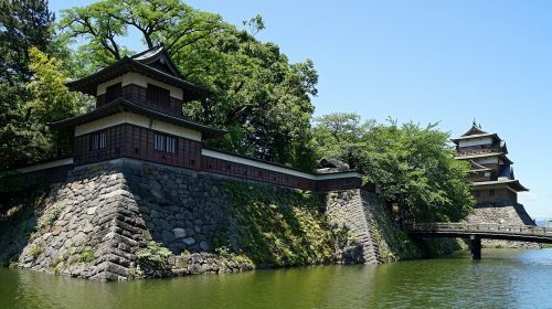 高島城の絶景写真