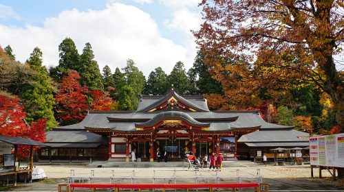 盛岡八幡宮の絶景写真