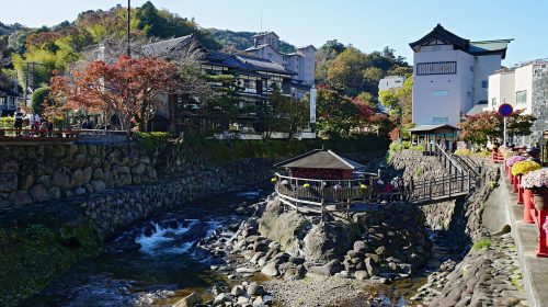 修善寺温泉の絶景写真