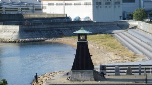 今津灯台の絶景写真