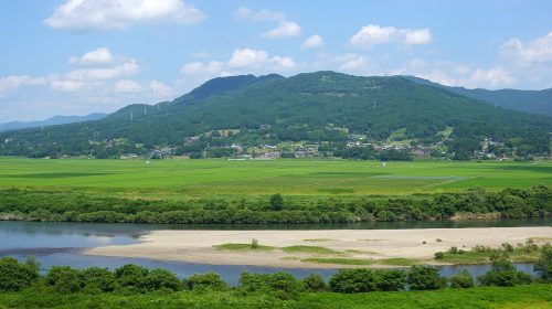 束稲山の絶景写真