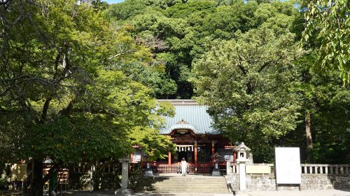 伊豆山神社の絶景写真