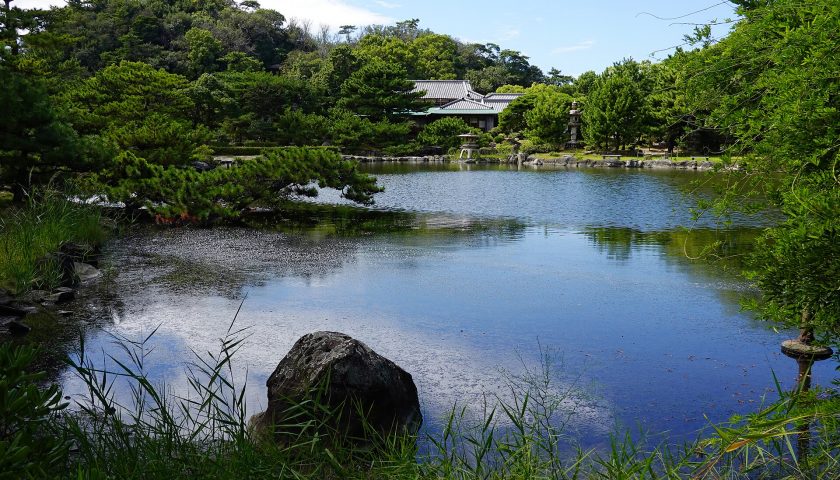 和歌山県の絶景スポット「温山荘園」