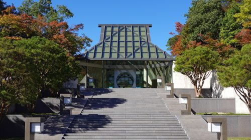 ミホミュージアムの絶景写真