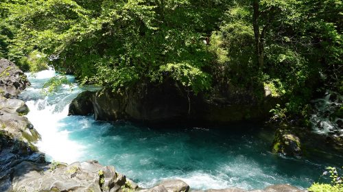 憾満ヶ淵の絶景写真