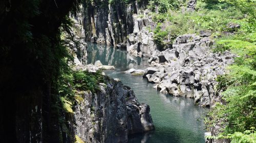 高千穂峡の絶景写真