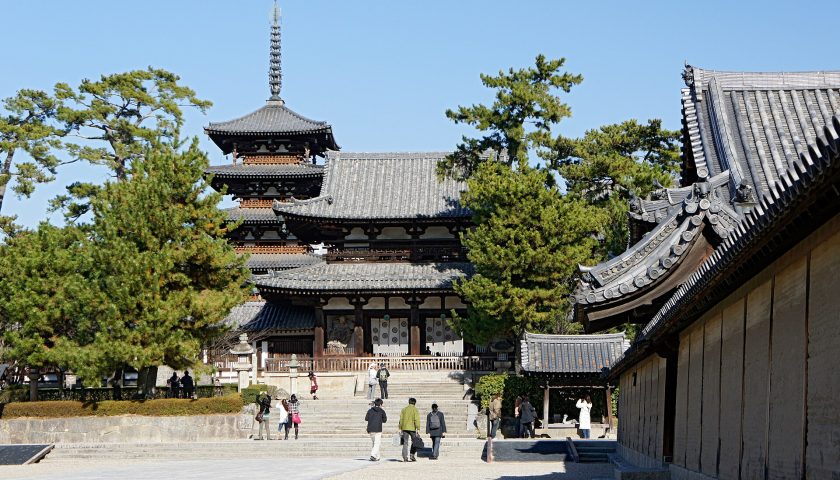 奈良県の絶景スポット「法隆寺地域の仏教建造物」
