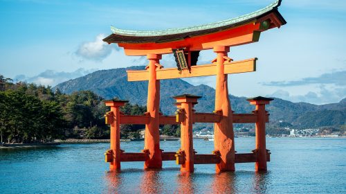 厳島神社の絶景写真