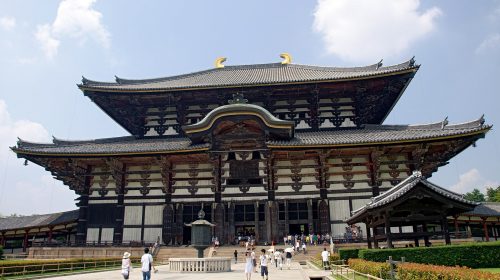 古都奈良の文化財の絶景写真