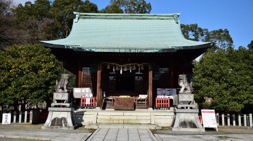 城山八幡宮の絶景写真