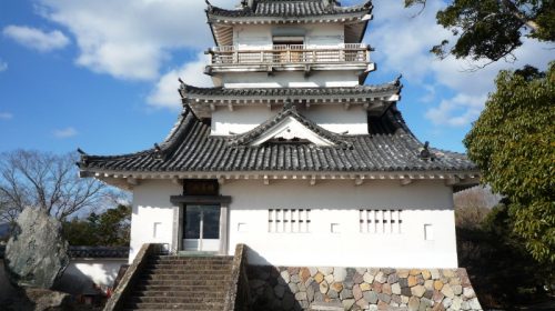 杵築城の絶景写真
