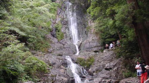 菅生の滝の絶景写真