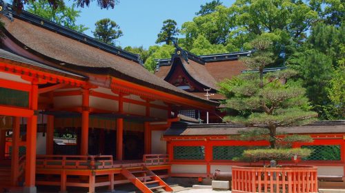 香椎宮の絶景写真