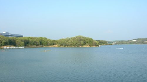 愛知池の絶景写真