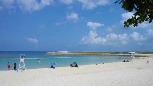トロピカルビーチの絶景写真