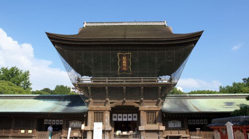 筥崎宮の絶景写真