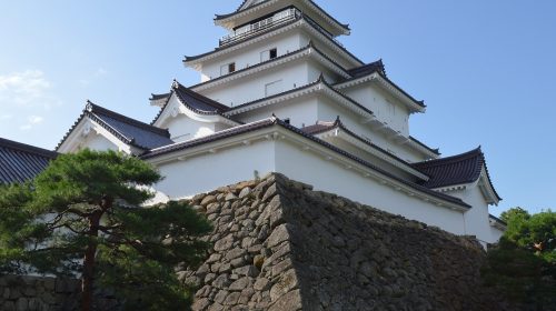 若松城の絶景写真