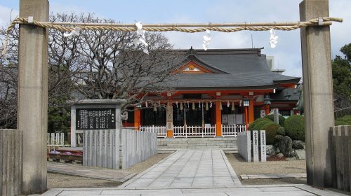 中島惣社の絶景写真