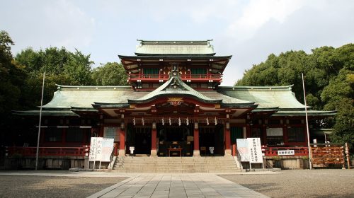 富岡八幡宮の絶景写真