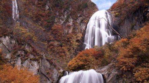 安の滝の絶景写真