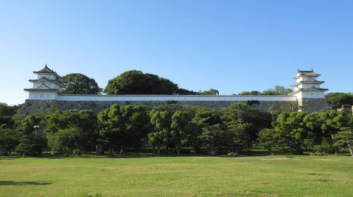 明石城の絶景写真