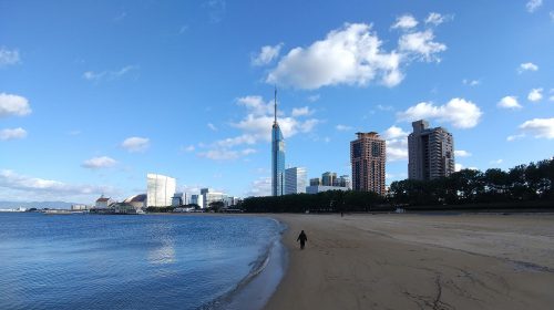 シーサイドももち海浜公園の絶景写真