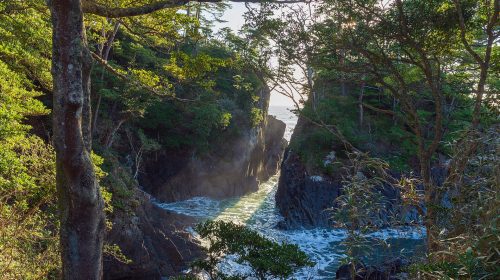神割崎の絶景写真