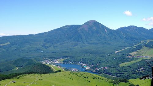 蓼科山の絶景写真
