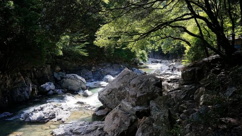 摂津峡の絶景写真