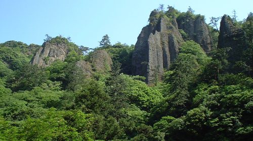 立久恵峡の絶景写真