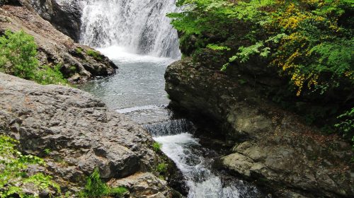 多留姫の滝の絶景写真
