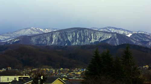 戸室山の絶景写真