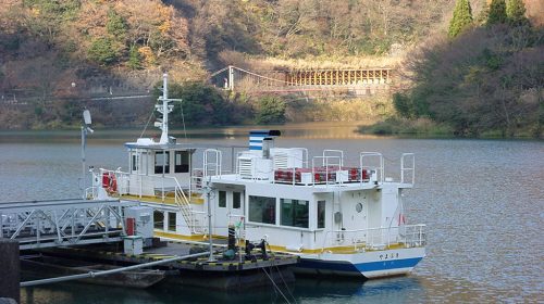 庄川峡の絶景写真