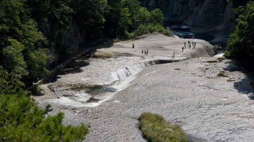 吹割の滝の絶景写真