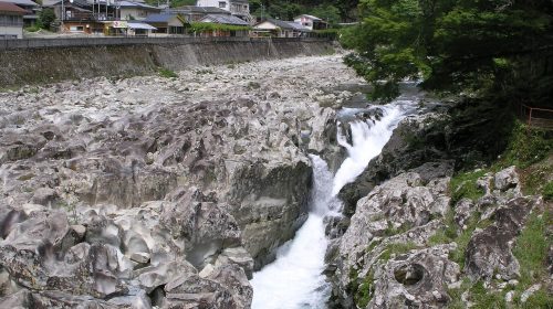 滝の拝の絶景写真