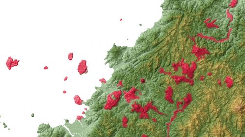 阿武火山群の絶景写真