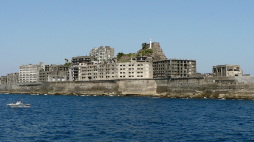 軍艦島の絶景写真