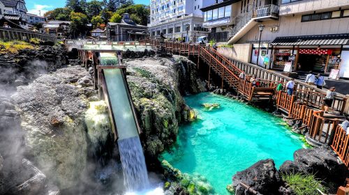 草津温泉の絶景写真