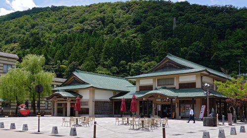 山中温泉の絶景写真