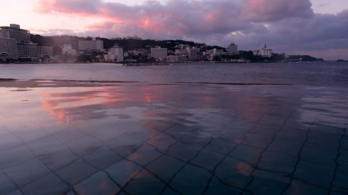 白浜温泉の絶景写真