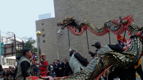 長崎くんちの絶景写真
