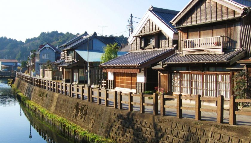 千葉県の絶景スポット「佐原の町並み（小野川沿い）」