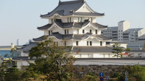 尼崎城の絶景写真